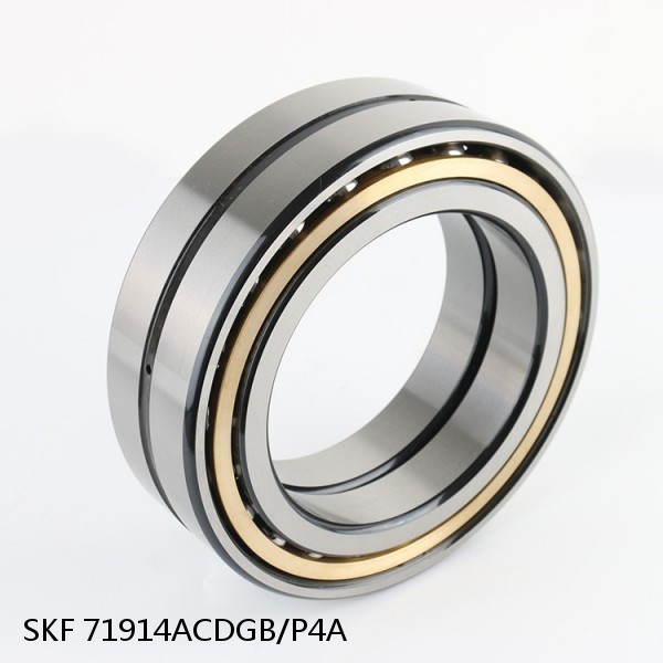 71914ACDGB/P4A SKF Super Precision,Super Precision Bearings,Super Precision Angular Contact,71900 Series,25 Degree Contact Angle