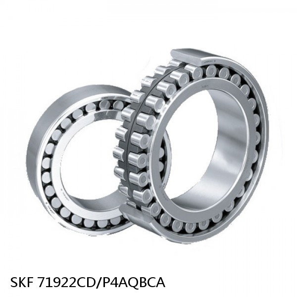 71922CD/P4AQBCA SKF Super Precision,Super Precision Bearings,Super Precision Angular Contact,71900 Series,15 Degree Contact Angle