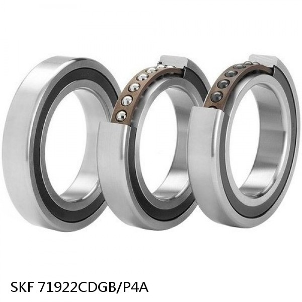 71922CDGB/P4A SKF Super Precision,Super Precision Bearings,Super Precision Angular Contact,71900 Series,15 Degree Contact Angle